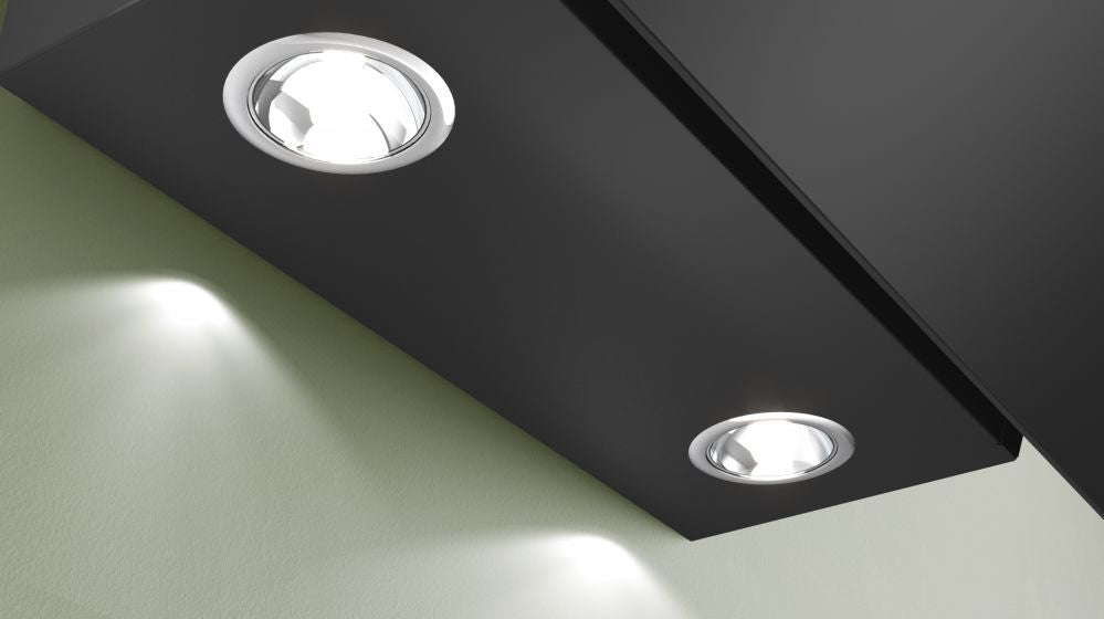 Built-in cooker hood Bosch  DWK65DK60 Wall-mounted Hood, A, Width 60 cm, Max extraction power 430 m3/h, Boost position 550 m3/h, Black