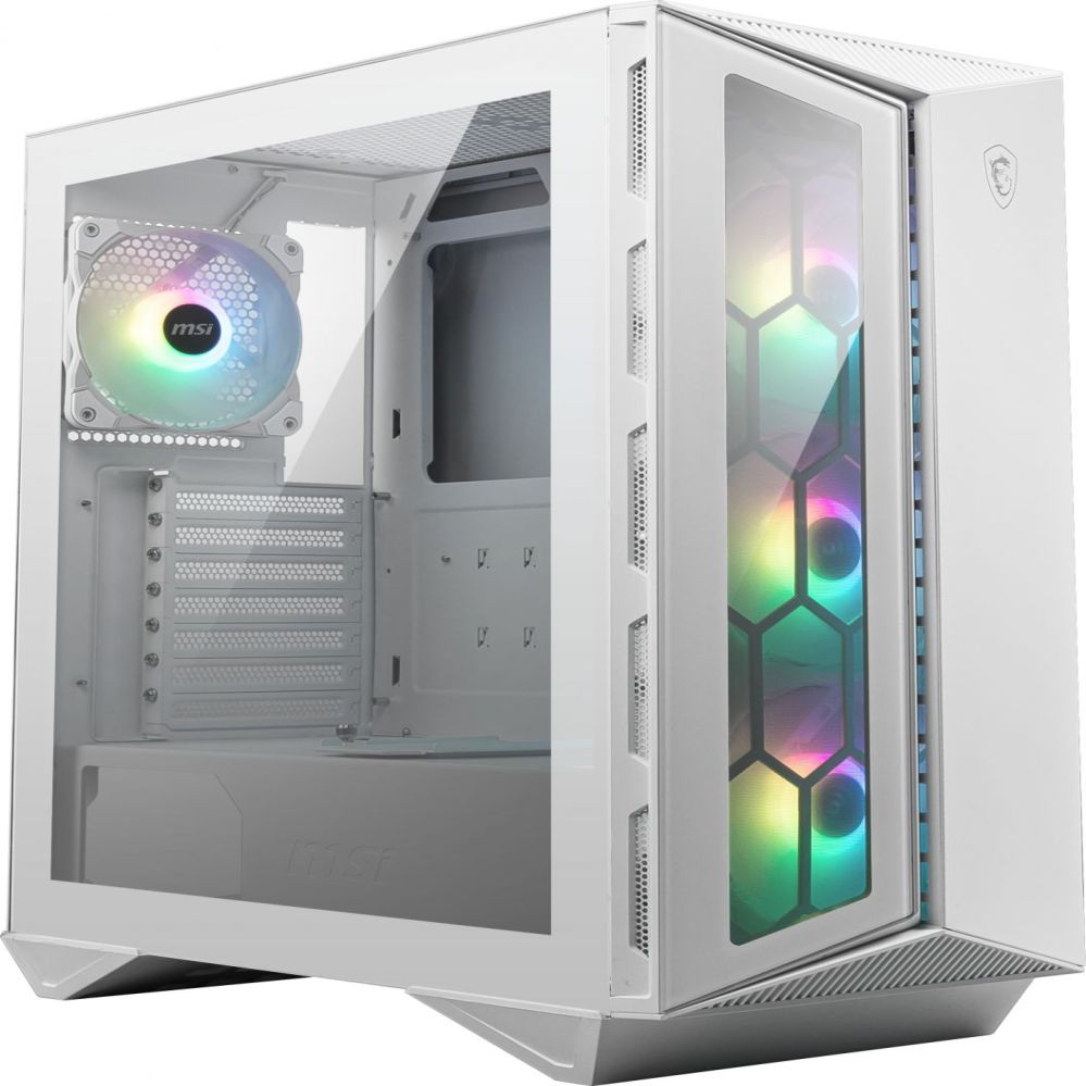 Arvuti korpus MSI  MPG GUNGNIR 110R White, Mid-Tower, Power supply included No
