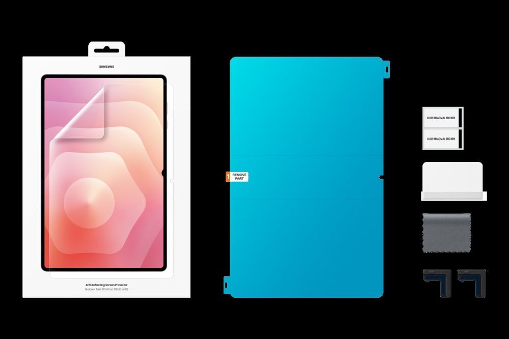 Чехол книжка Samsung  UX930CT Anti-Reflecting Screen Protector Samsung Galaxy Tab S11 Ultra, Transparent