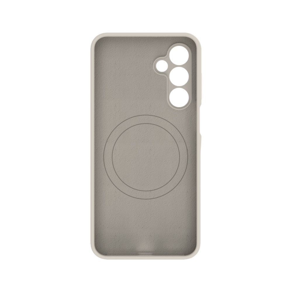 Back panel cover Evelatus Samsung Galaxy A16 5G Premium Magnetic Soft Touch Silicone Case Pebble