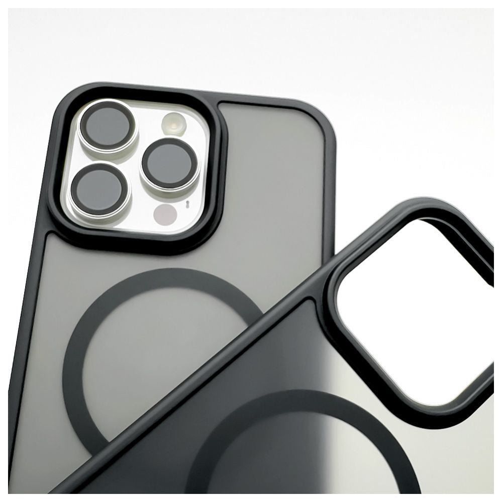 Tagakaaned Evelatus Apple iPhone 15 Pro Hybird Case With Magsafe PC+TPU Black