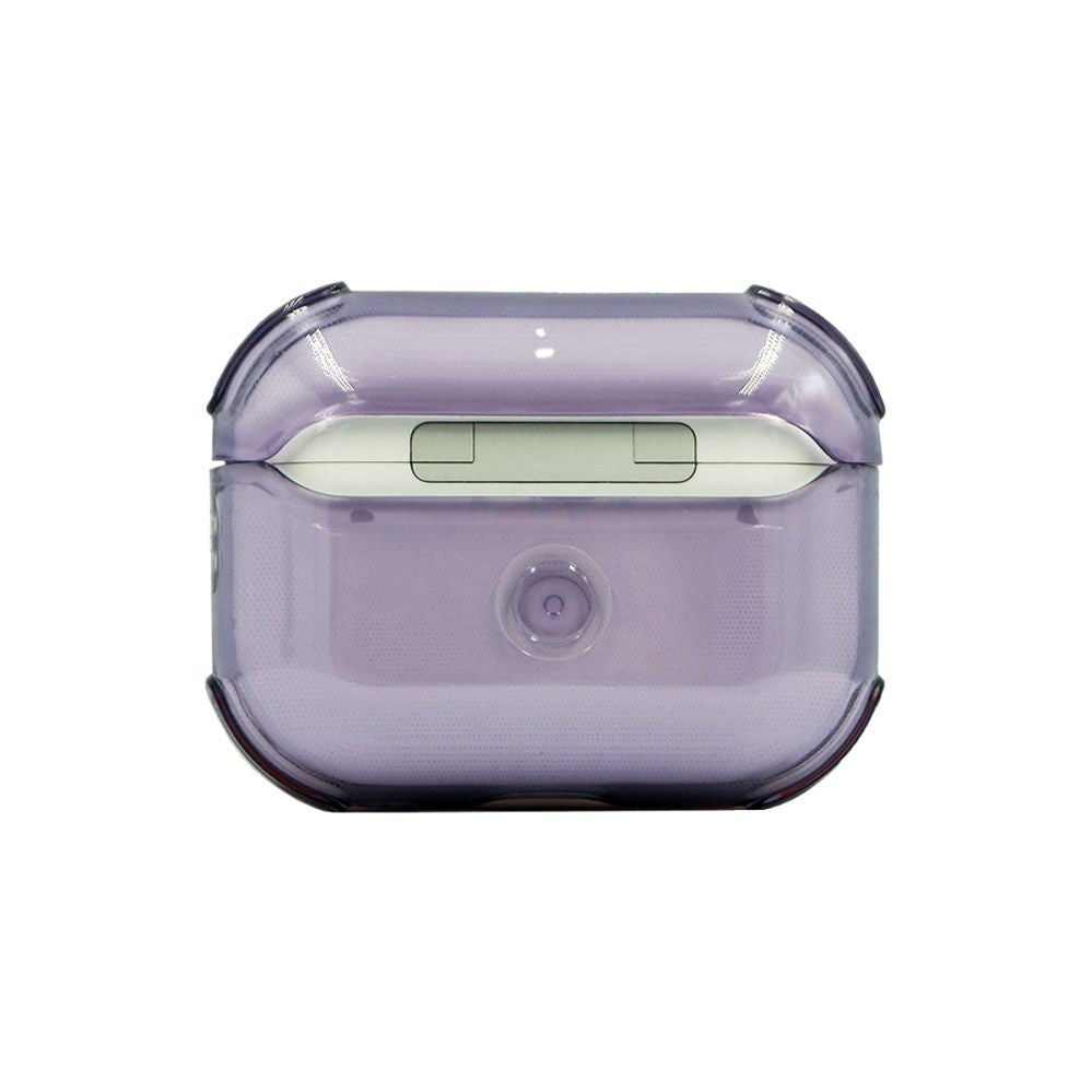 Headphone case Evelatus Apple AirPods Pro TPU Protective Case Transparent Purple