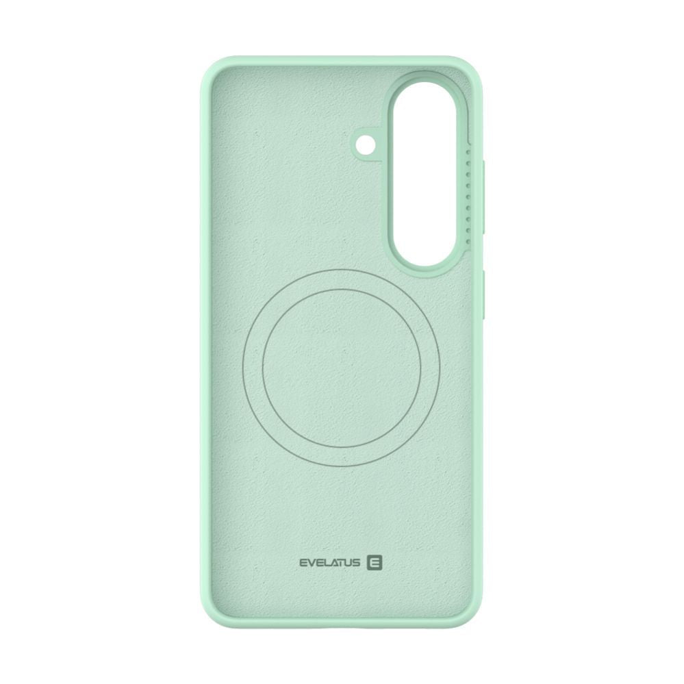 Tagakaaned Evelatus Samsung Galaxy S26 Premium Magnetic Soft Touch Silicone Case Turquoise