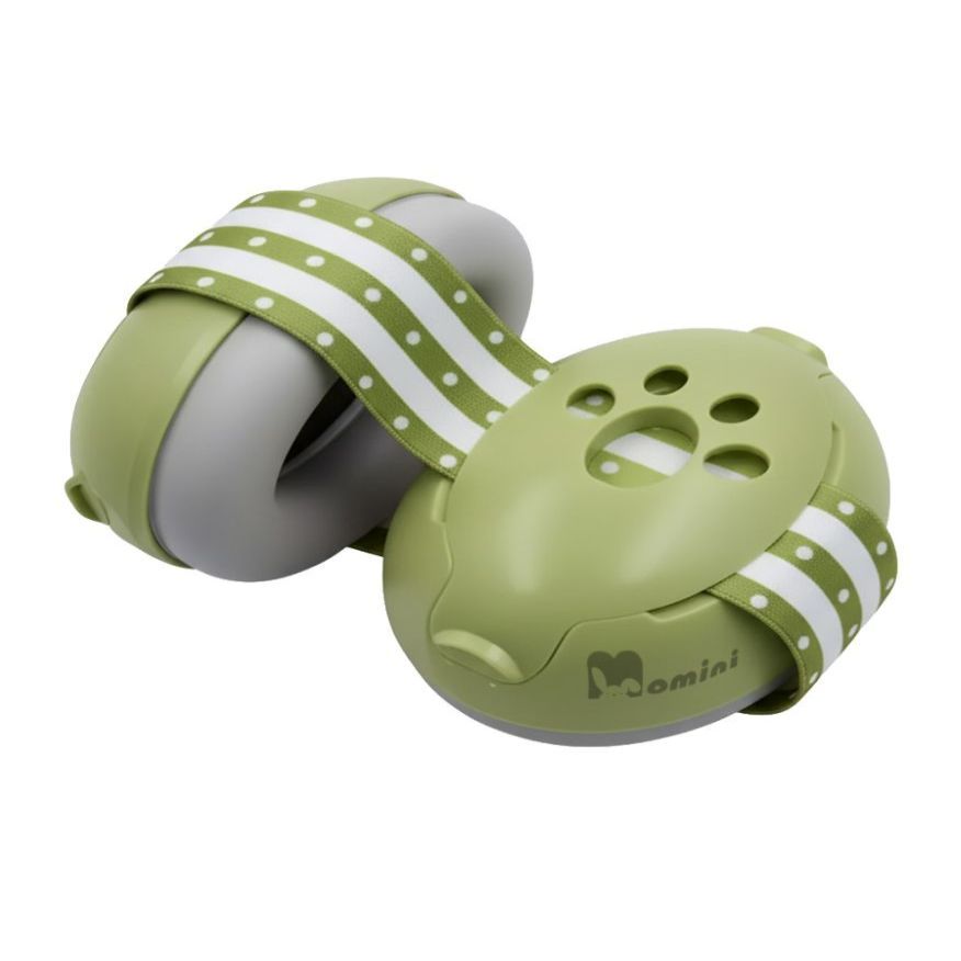 Other goods: Momini Momini kids noise-reducing earmuffs Mimi Green