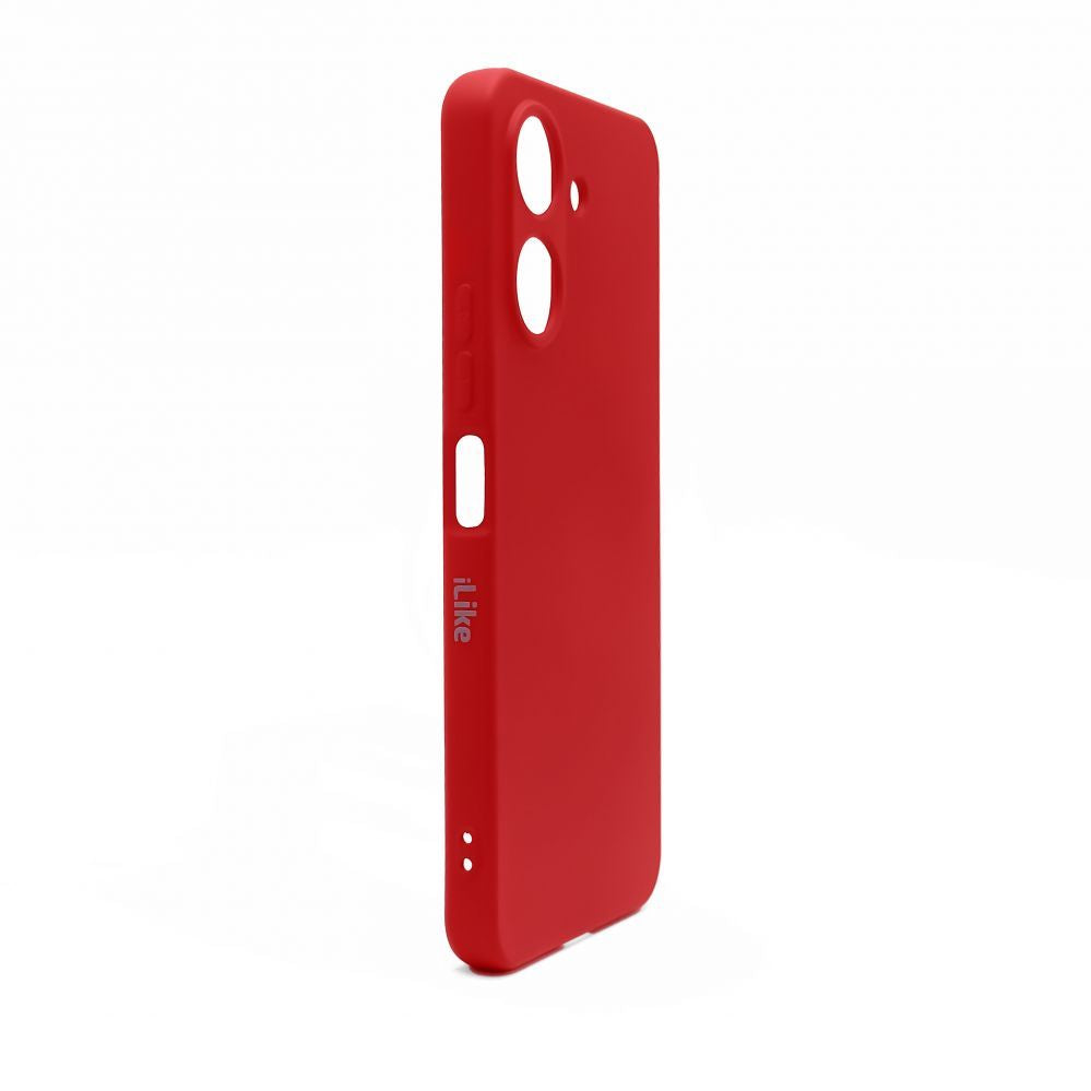 Чехол на заднюю панель iLike Xiaomi Redmi 13C 4G / Poco C65 Nano silicone case Red