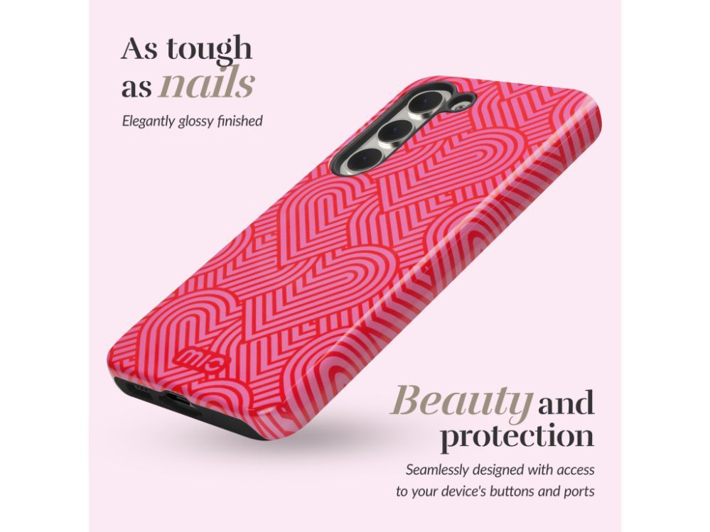 Back panel cover Mio  MIO Wild Hearts Magsafe Compatible for Samsung S25 Plus 5G