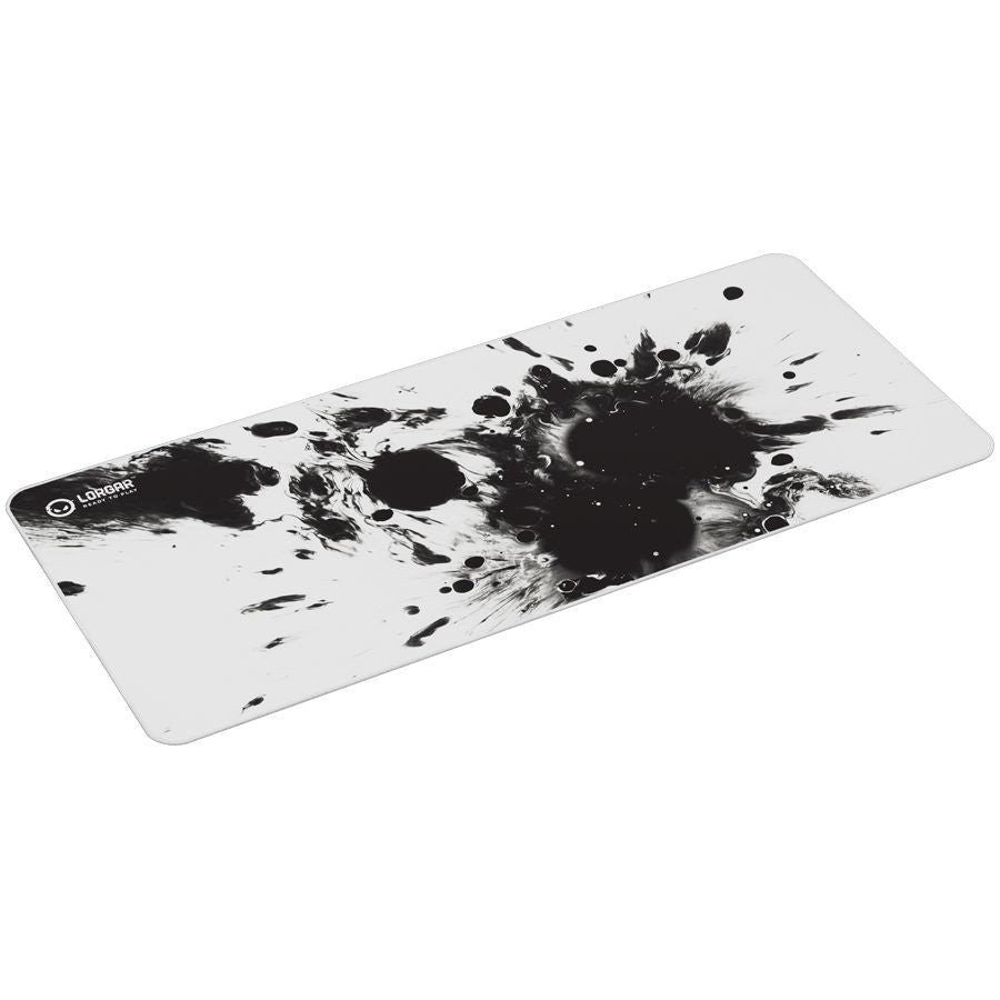 Mouse pad LORGAR  LORGAR MPA14XL, non-waterproof polyester fabric, with stitched edge.