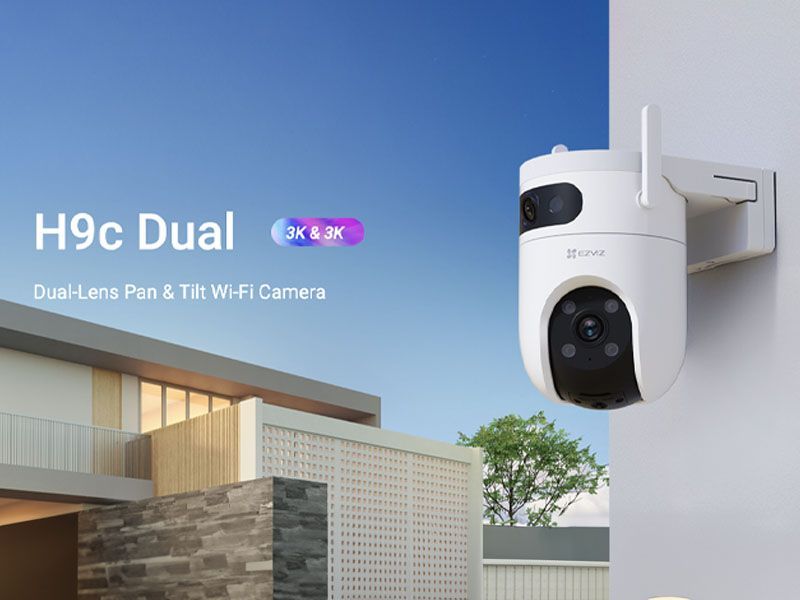 IP kaamerad EZVIZ  H9c Dual-Lens Pan & Tilt 4G & Wi-Fi Camera 3K & 3K  Camera
