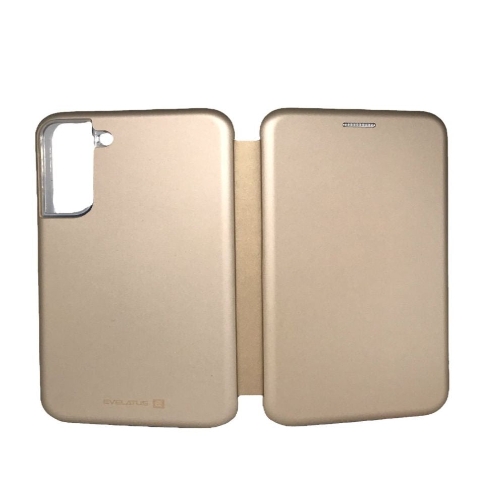 Kaaned - kaaned Evelatus Samsung Galaxy S22 Plus Book Case Gold