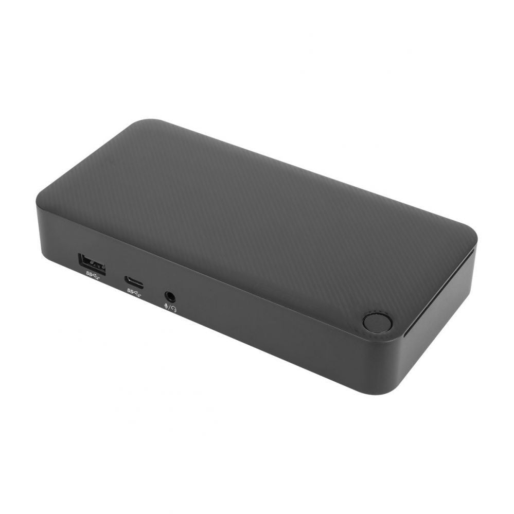 Juhtmevabad kõrvaklapid Targus Universal DisplayLink USB-C kahe 4K HDMI pesaga dokkimisjaam koos 65 W toiteallikaga