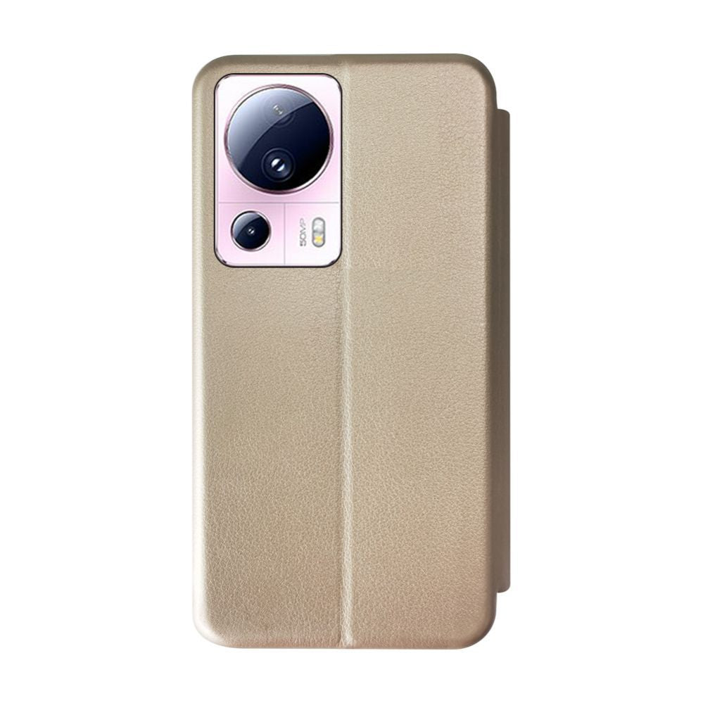 Kaaned - kaaned iLike Xiaomi Mi 13 Lite Book Case Gold