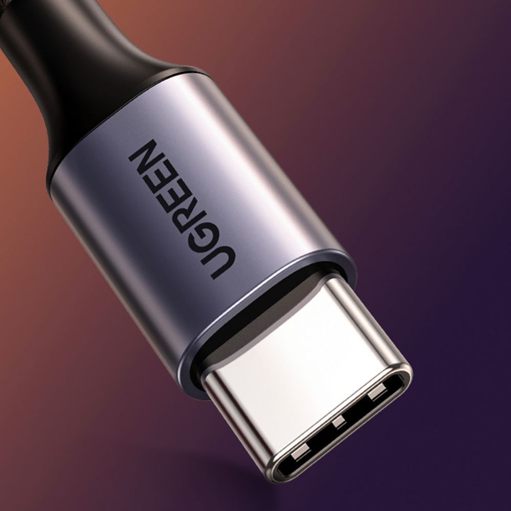 Кабель Ugreen  cable USB C - mini jack 3.5mm 1m (AV143) Grey