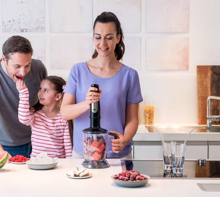 Mikserid ja blenderid Braun  | MultiQuick 7 Hand Blender | MQ 7045X | Hand Blender | 1000 W | Number of speeds 6 | Chopper | Black/Stainless steel