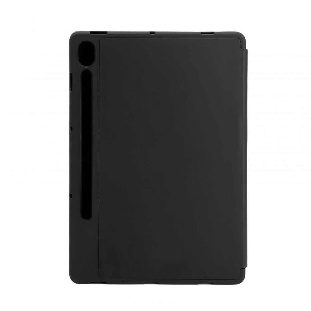 Kaaned Evelatus  Galaxy Tab S9 FE Tablet case with imitate microfiber inside Black