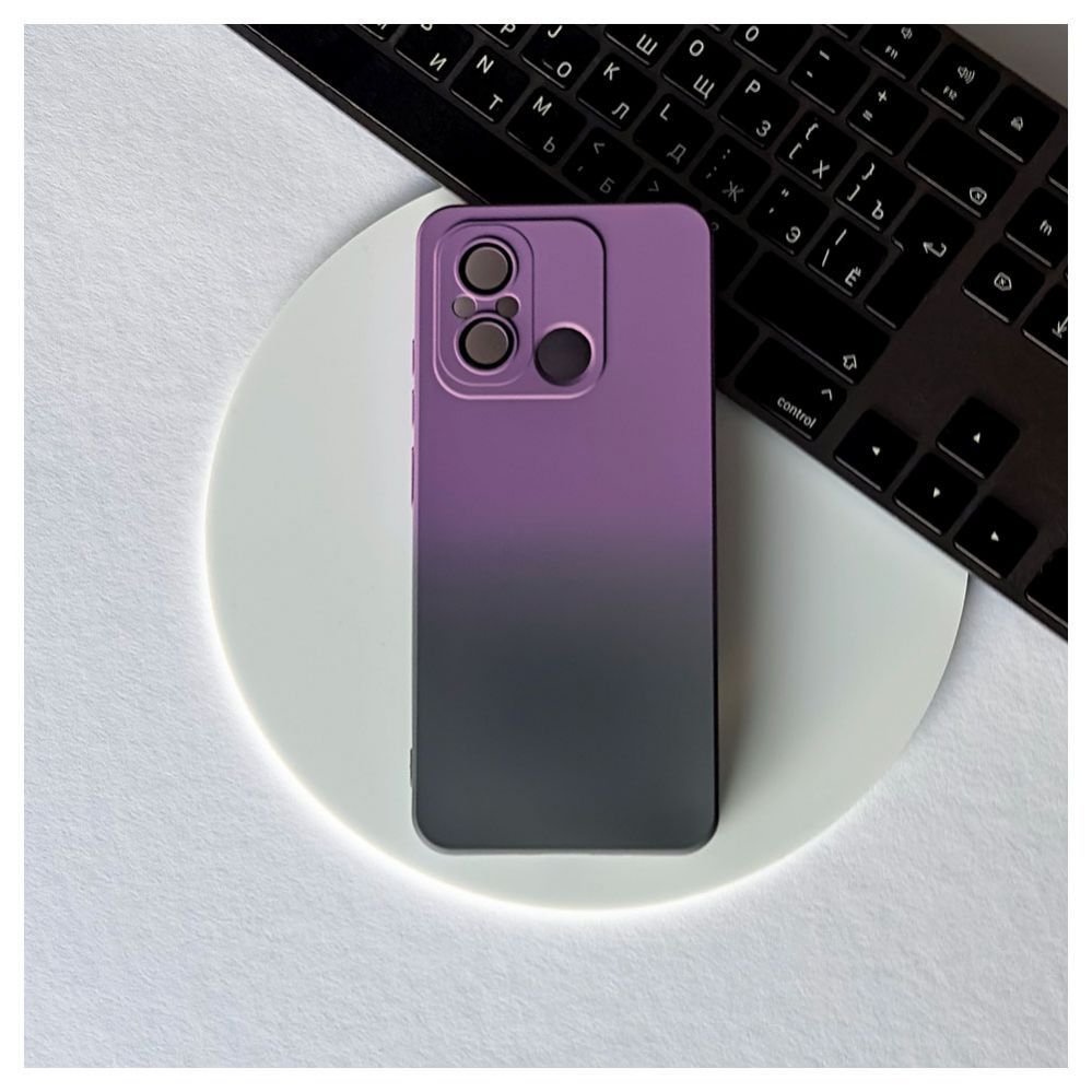 Tagakaaned iLike Xiaomi Redmi 12c / Redmi 11a - Ultra Trendy case Blue Purple