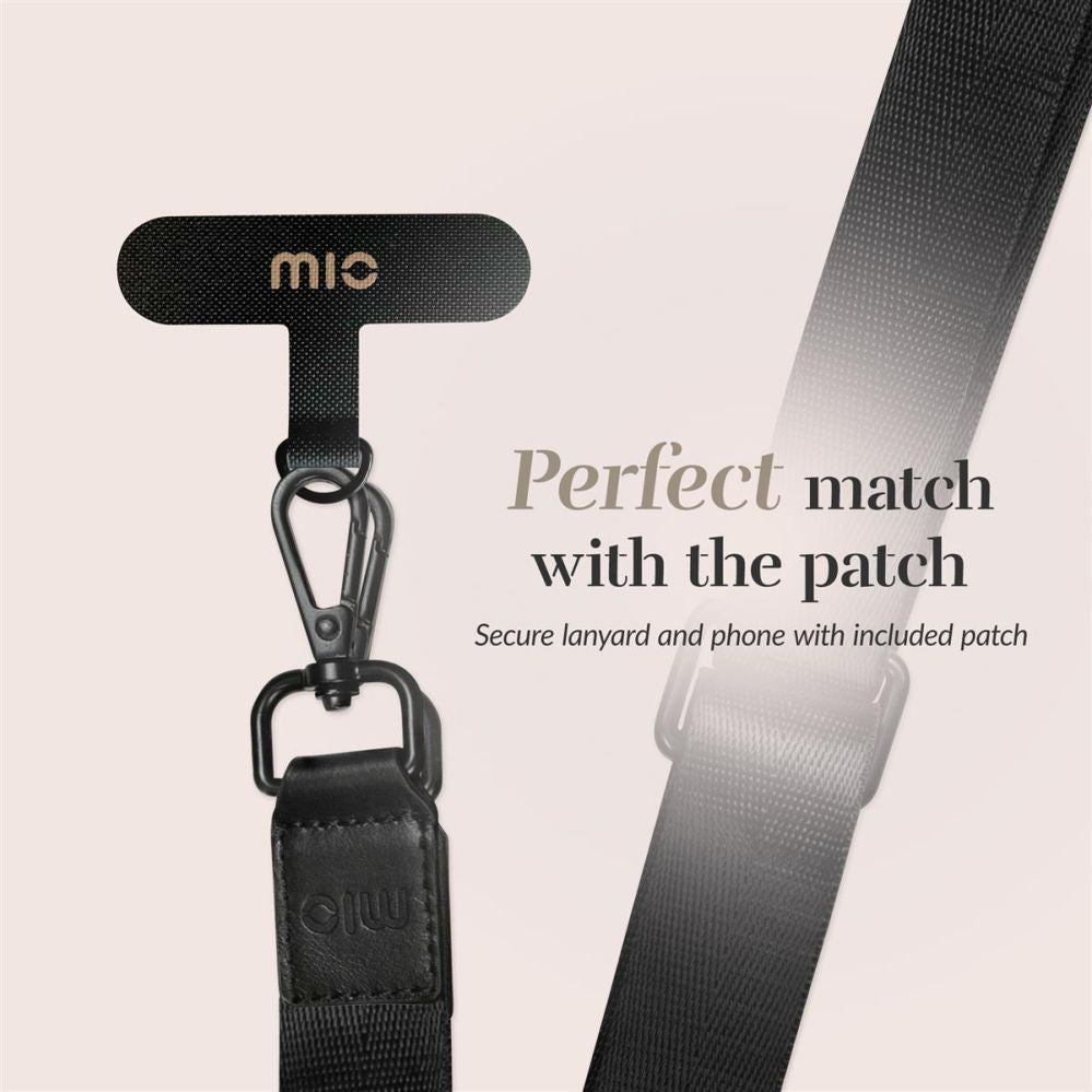 Back panel cover Mio  MIO Lanyard strap Black