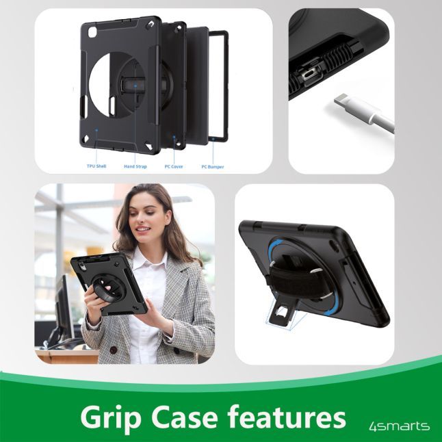 Чехол на заднюю панель 4smarts  Rugged Case Grip for Samsung Galaxy Tab Active Pro/ Active4 Pro/ Active5 Pro