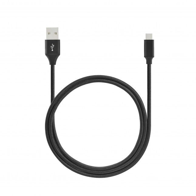 Cable seek toti  SEEK TOTI USB A to Micro USB, 2m Braided cable 2A, Black