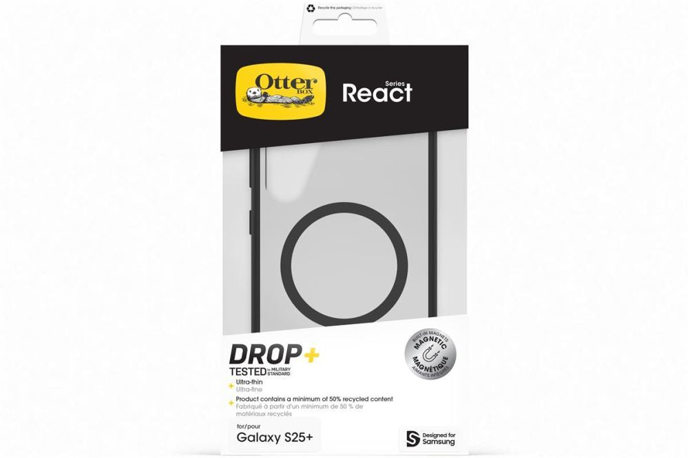 Чехол на заднюю панель Samsung  FPS936OBJTW React Magnet Case Samsung Galaxy S25 Plus, Transparency