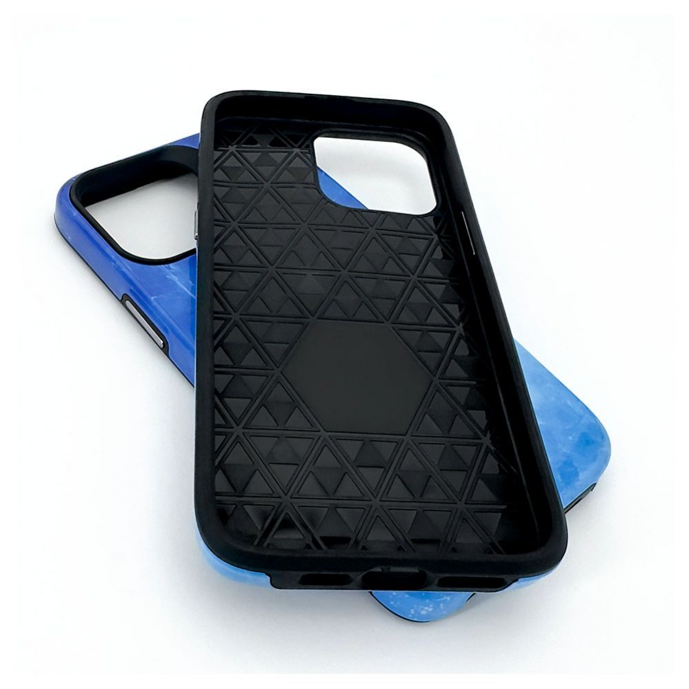 Чехол на заднюю панель Evelatus Apple iPhone 15 Pro Max Armor case TPU+PC Customized Print Design Galaxy Blue
