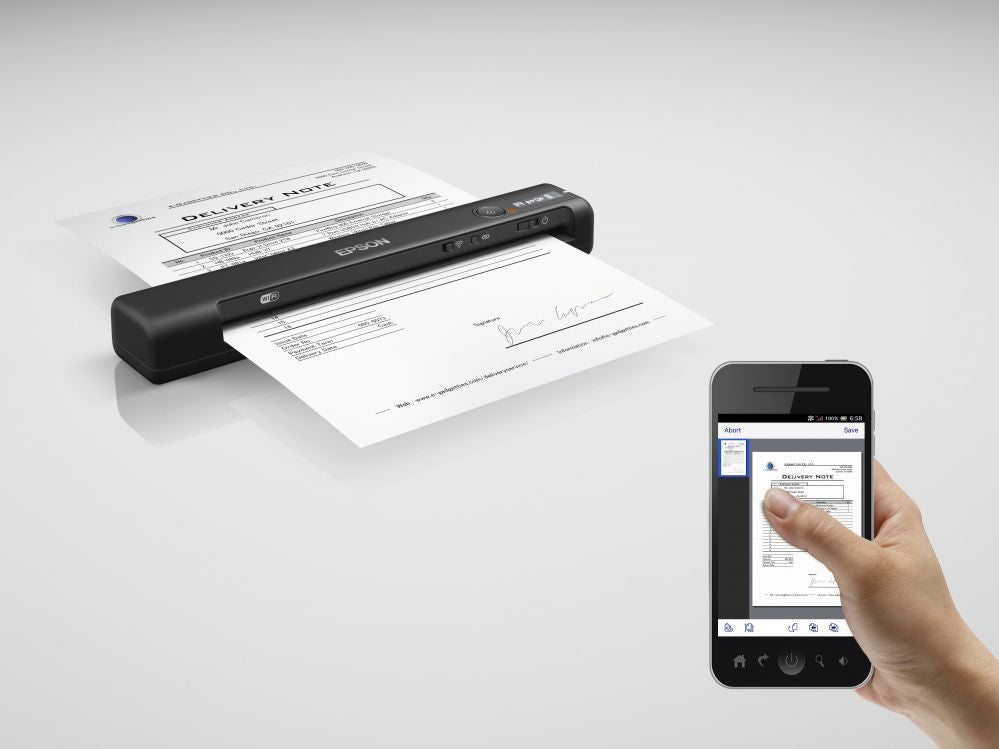 Printerid EPSON  Wireless Mobile Scanner WorkForce ES-60W Colour, Document