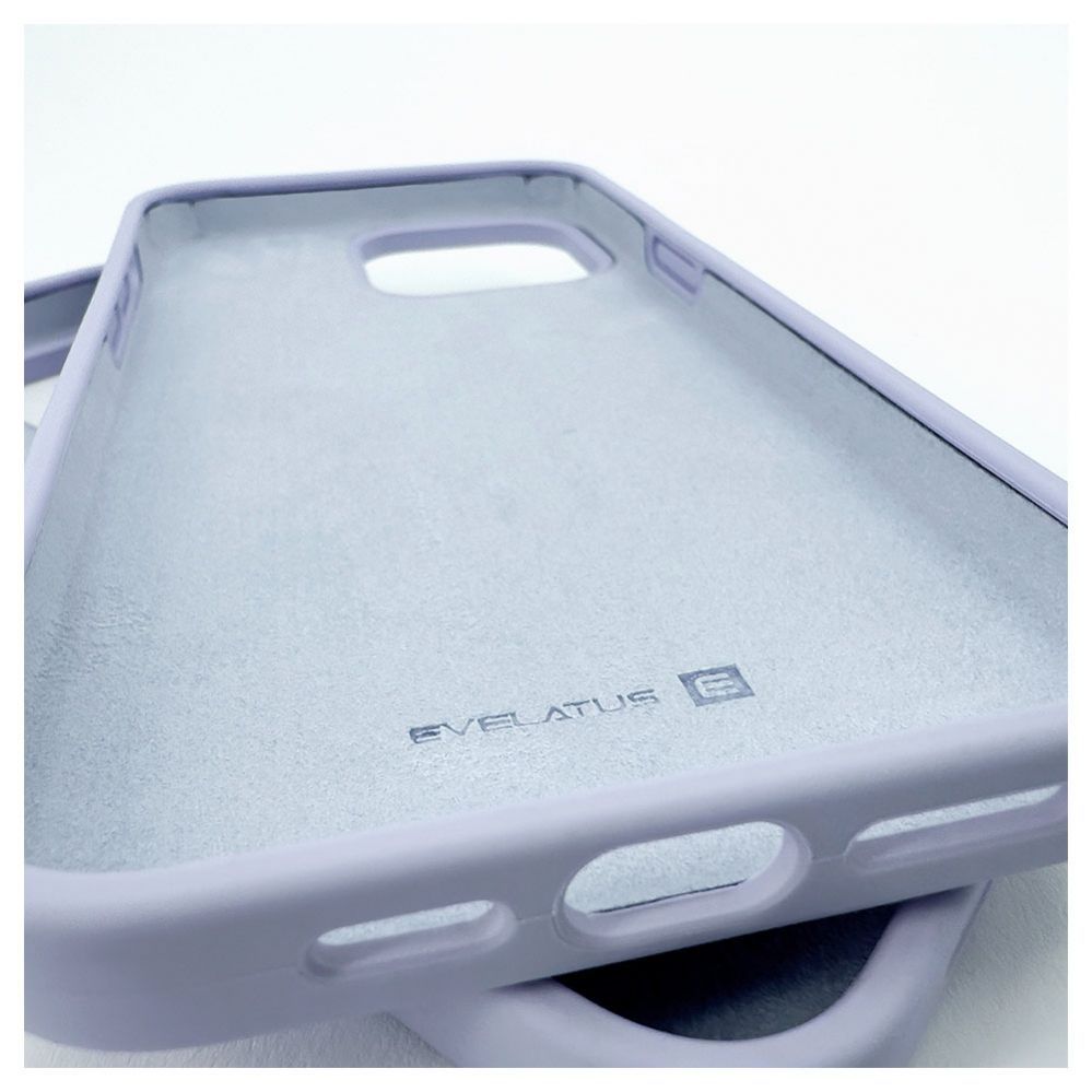 Tagakaaned Evelatus Apple iPhone 14 Pro Max 6.7 Premium Soft Touch Silicone Case Lilac
