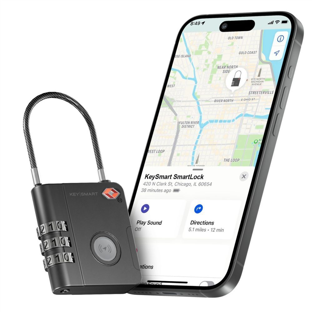 Other goods keysmart  KEYSMART SmartLock; TSA Approved Find My Lock, Black