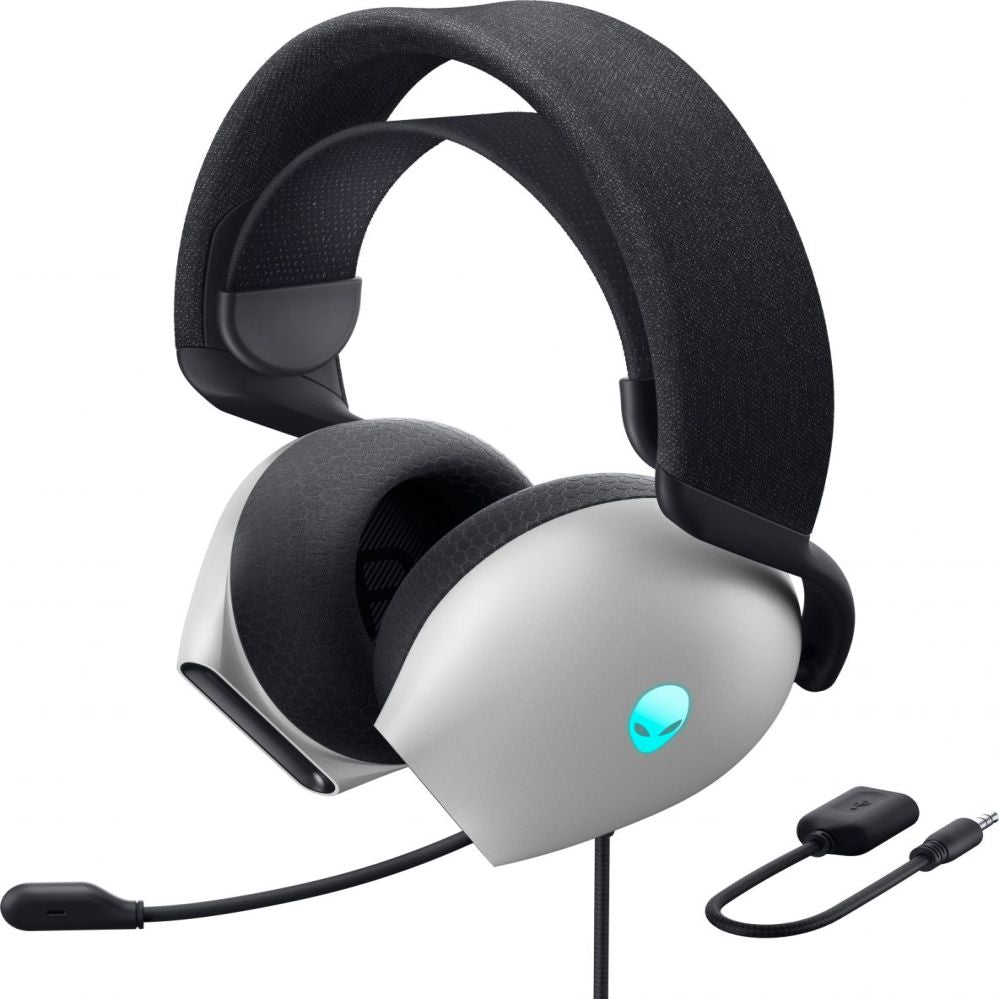 Беспроводные наушники Dell  Alienware Wired Gaming Headset - AW520H (Lunar Light)