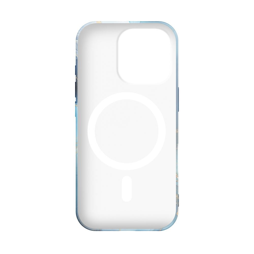 Чехол на заднюю панель Evelatus Apple iPhone 16 Pro Slim Shell with Magsafe customized print design Dark Blue