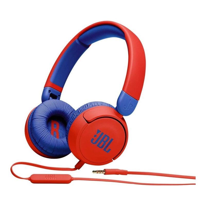 Wired headphones JBL JR310 Blue Red