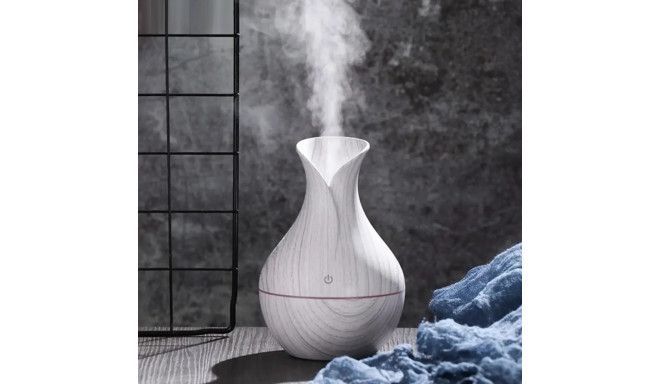 Another product IVY  D2 3in1 Aroma Diffuser - Humidifier - 1.5W Night atmosphere USB lamp 11cm / 300ml Stone Wood