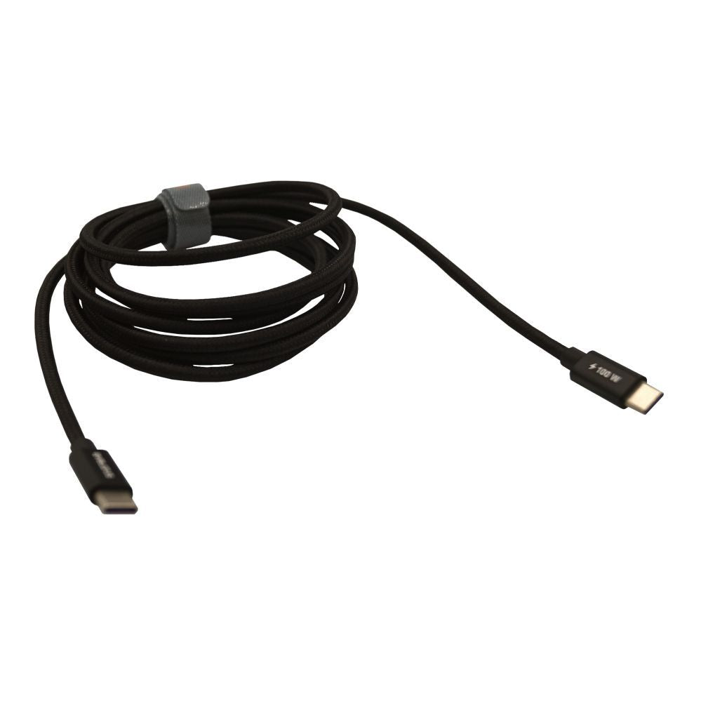 Кабель Evelatus  Flex Cable Pro USB 2.0 Type C to Type C 2M 100W 5A Black