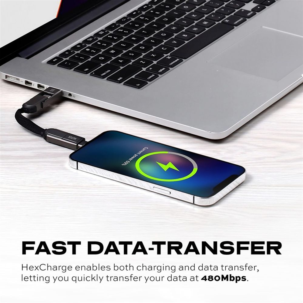 Кабель statik  STATIK HexCharge Cable; Black