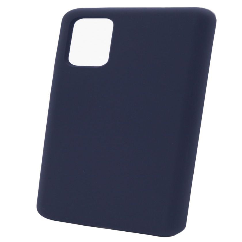 Back panel cover Evelatus Huawei P40 Premium Soft Touch Silicone Case Midnight Blue