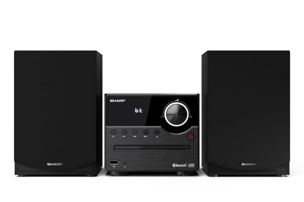 Interaktiivne lahendus Sharp  XL-B512(BK) Hi-Fi Micro System, CD/FM/USB/Bluetooth v5.0, 45W, Black