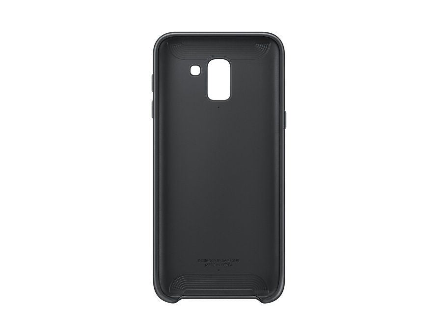 Чехол на заднюю панель Samsung  A6 Plus 2018 A605 Dual Layer Cover Black