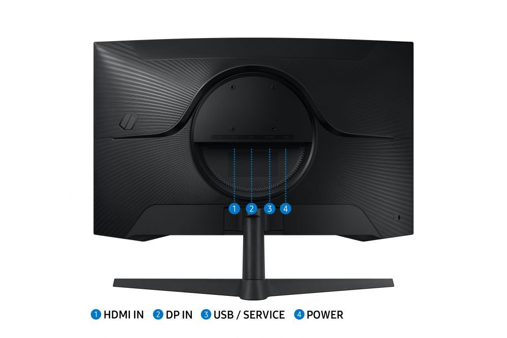 Монитор Samsung  LS27CG552EUXEN 27" Gaming Monitor 2560x1440/16:9/300cd/m2/1ms HDMI, DP