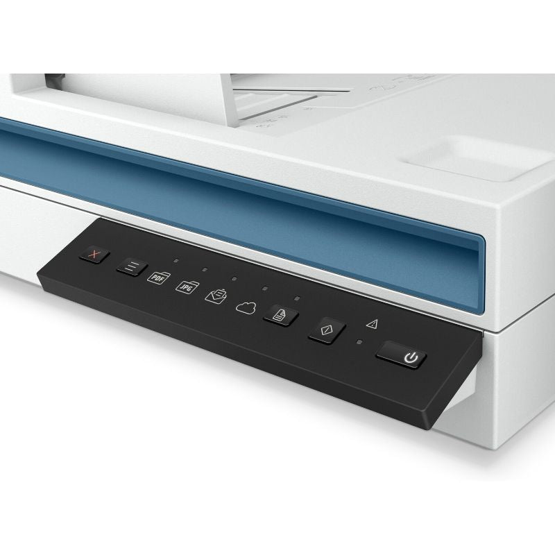 Printerid HP  HP ScanJet Pro 2600 f1 Scanner - A4 Color 300dpi, Flatbed Scanning, Automatic Document Feeder, Auto-Duplex, OCR/Scan to Text, 25ppm, 1500 pages per day