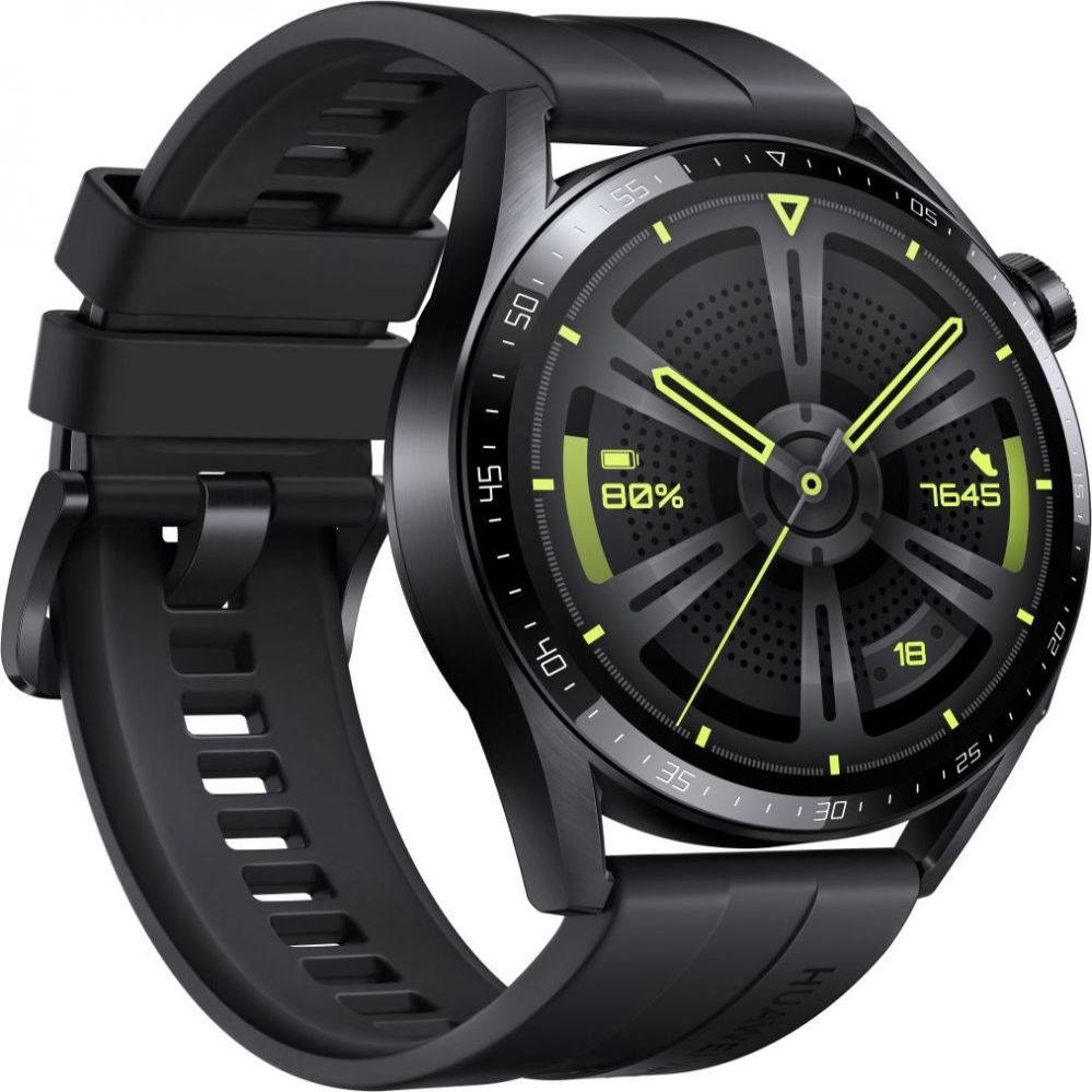 Smart watches Huawei  Watch GT 3 46mm With Black Sport Strap Black