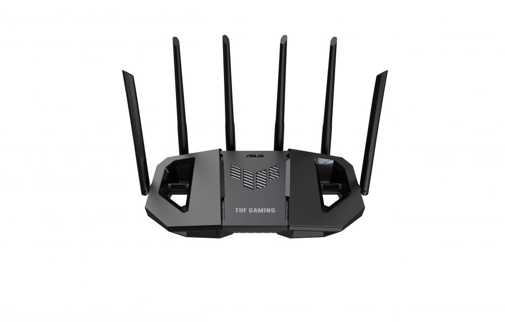 Routers Asus  | Dual Band WiFi 7 Extendable Gaming Router | TUF Gaming BE6500 | 802.11be | 6500 Mbit/s | Ethernet LAN (RJ-45) ports 4 | Mesh Support Yes | MU-MiMO Yes | Antenna type External fixed | 1