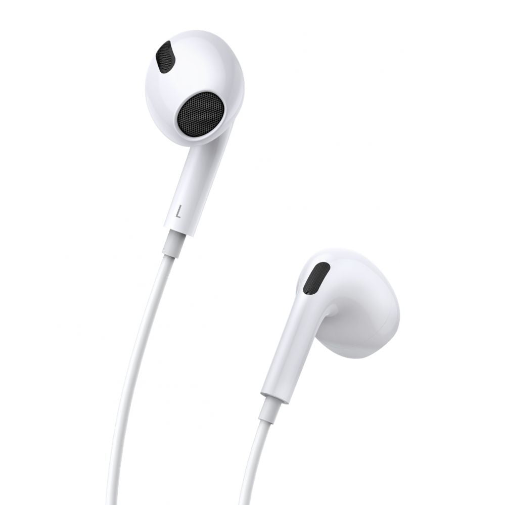 Wired headphones Baseus  Baseus Encok H17 3.5mm minijack wired headphones white (NGCR020002)