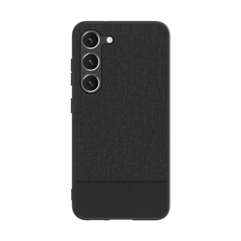 Чехол на заднюю панель iLike Samsung Galaxy S23 Plastic Leather Back Cover Black