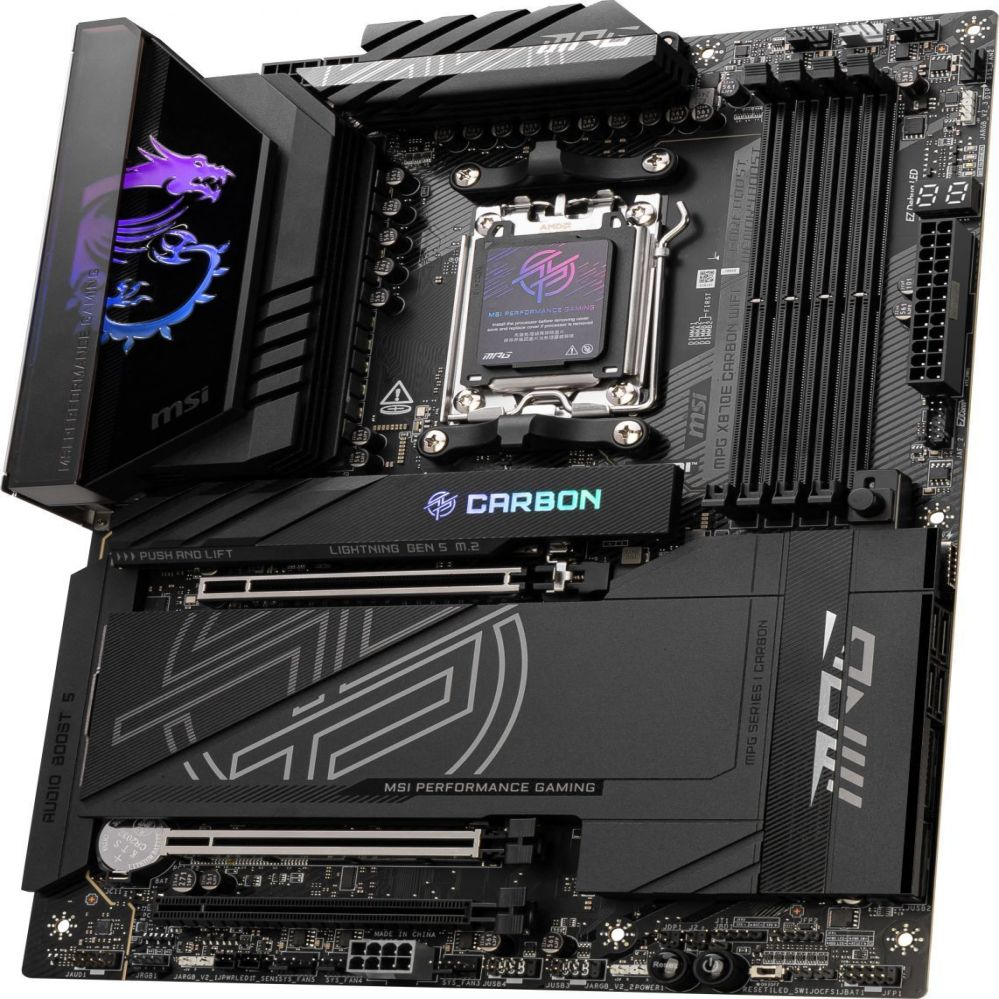 Материнская плата для процессоров Intel MSI  Processor family AMD | Processor socket AM5 | DDR5 UDIMM | Supported hard disk drive interfaces SATA, M.2 | Number of SATA connectors 4