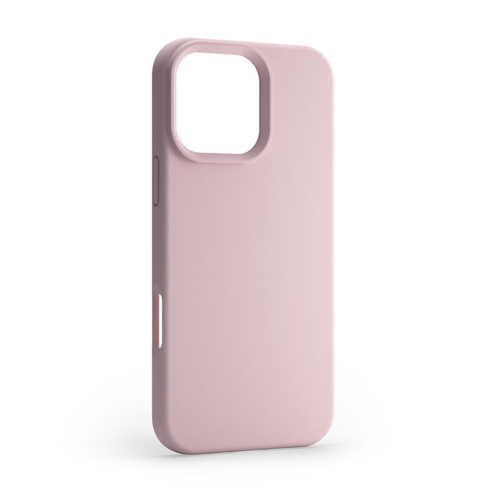 Чехол на заднюю панель etteri  Etteri Silicone Mag case for iPhone 16 Pro 6,3" light pink
