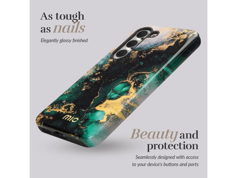 Чехол на заднюю панель Mio  MIO Green Marble Magsafe Compatible for Samsung S25 5G
