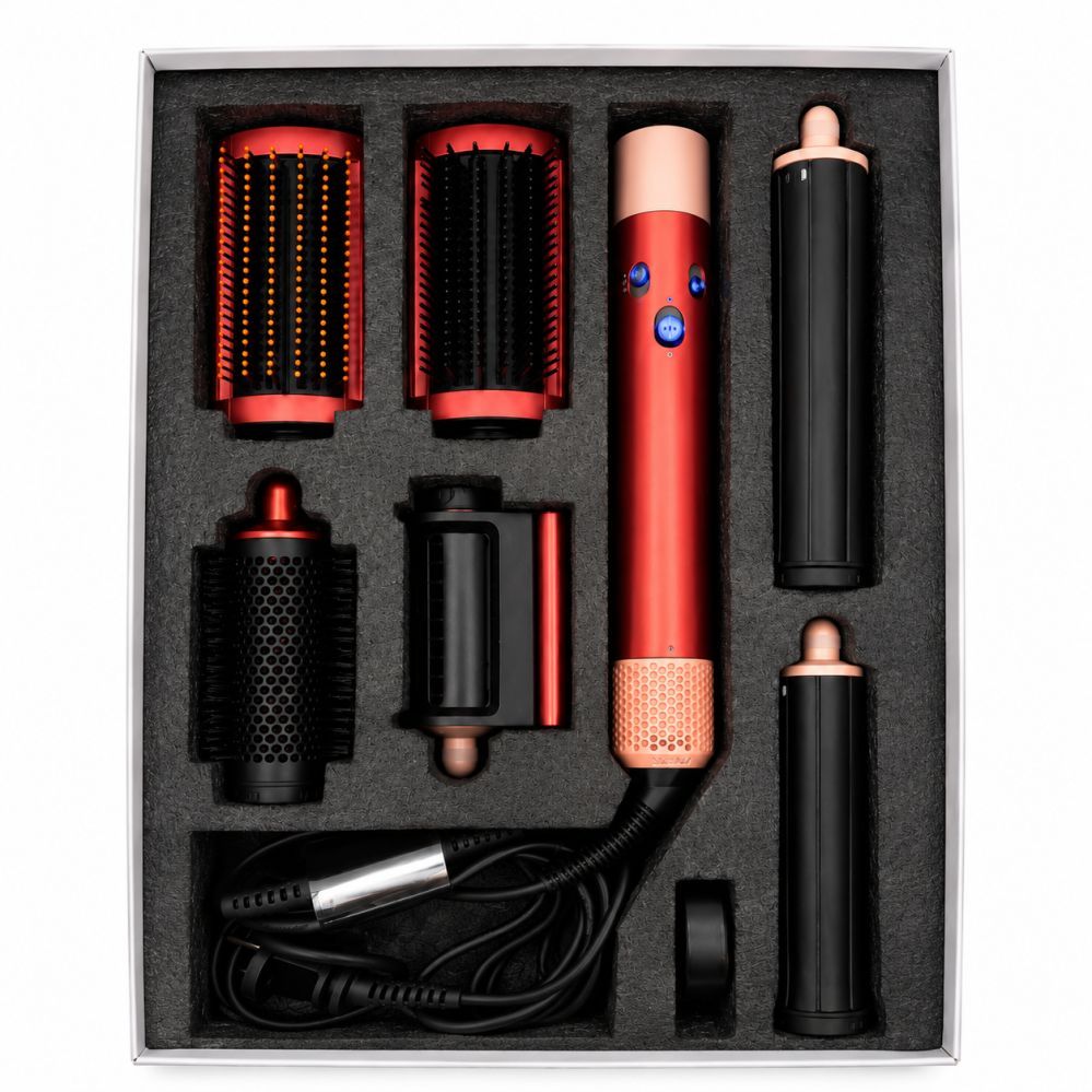 Juuksekujundajad iLike  Air Styling System – 6-in-1 Hair Styling Tool Set - Power 1200W Pink
