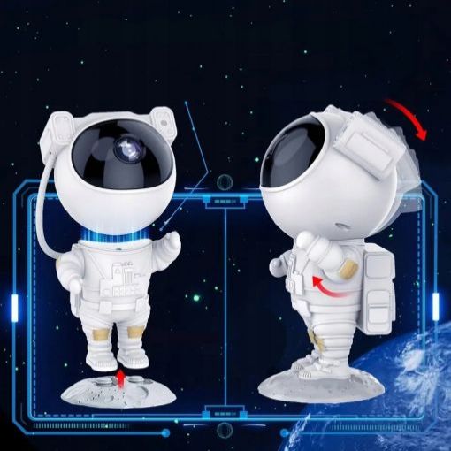 Laualamp iLike  LED projection star light astronaut SM4 White