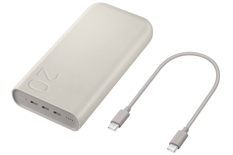 Power bank Samsung  P4520XUE Samsung 20Ah Wireless Battery Pack (SFC 45W), Beige