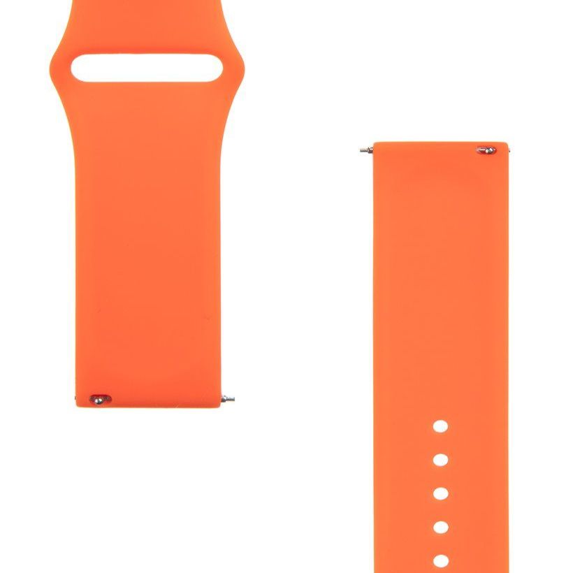 Rihm Tactical  22mm Silicone Watch Strap and Watch Band Orange