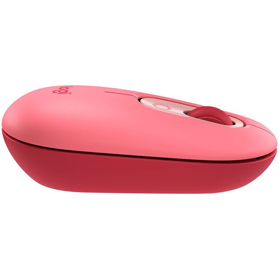 Computer mouse Logitech LOGITECH POP Mouse with emoji - ROSE - BT - EMEA28i-935 - FY25, TERRA